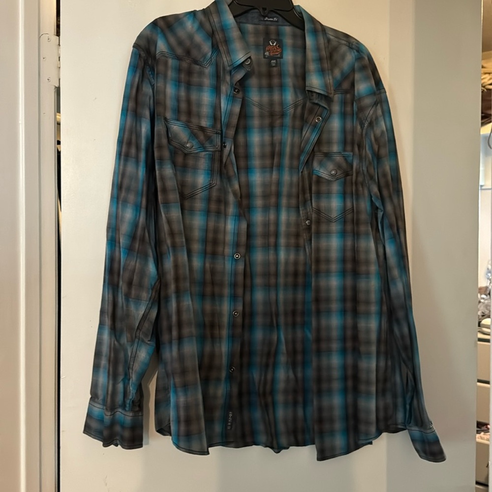 Moon Shine long sleeve button down